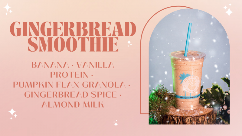gingerbread smoothie pictureture